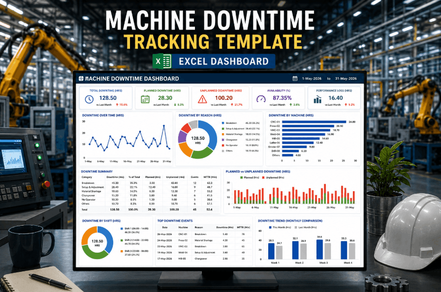machine-downtime-tracking-template-for-manufacturing-[excel-dashboard]